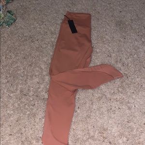 peach leggings